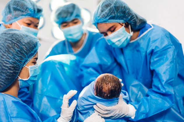 عملية الفتق الاربي عند الرضع